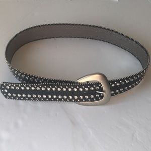 WCM Swarvsoki Crystal Leather Belt